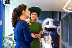 Queen Maxima Opens the New Global Headquarters of Royal Philips - Amsterdam
