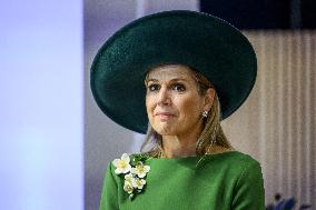Queen Maxima Opens the New Global Headquarters of Royal Philips - Amsterdam