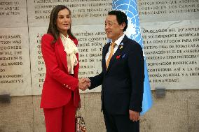 Queen Letizia Attends World Food Day 2025 Ceremony - Rome