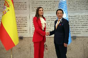 Queen Letizia Attends World Food Day 2025 Ceremony - Rome