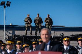 Mark Carney Visits an RCMP Detachment - Canada