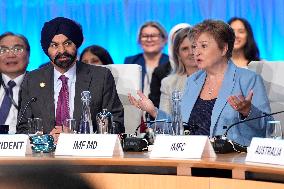 World Bank Development Committee meeting - Washington