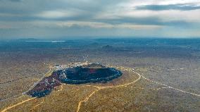 Ulanhada Volcano Group in Ulanqab