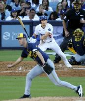 Baseball: NL Championship Series between Brewers and Dodgers