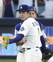 Baseball: NL Championship Series between Brewers and Dodgers