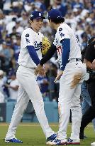 Baseball: NL Championship Series between Brewers and Dodgers