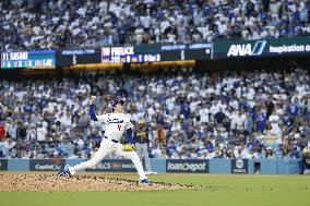 Baseball: NL Championship Series between Brewers and Dodgers