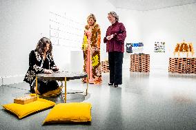 Queen Maxima At Dutch Design Week - Eindhoven