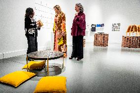 Queen Maxima At Dutch Design Week - Eindhoven