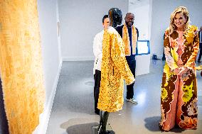 Queen Maxima At Dutch Design Week - Eindhoven