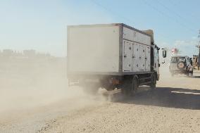 Palestinian Bodies Returned Khan Younis - Palestine