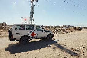 Palestinian Bodies Returned Khan Younis - Palestine