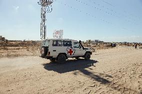 Palestinian Bodies Returned Khan Younis - Palestine