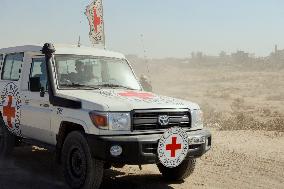 Palestinian Bodies Returned Khan Younis - Palestine