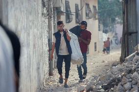 Khan Yunis After Gaza Ceasefire - Palestine