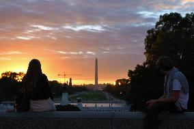 Washington Monuments Illustrations - USA