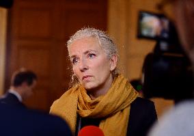 Motion De Censure Vote at The National Assembly - Paris