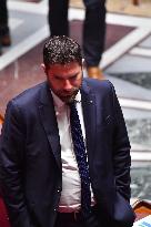 Motion De Censure Vote at The National Assembly - Paris