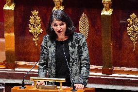 Motion De Censure Vote at The National Assembly - Paris