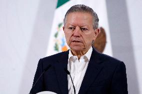 Mexico s President Claudia Sheinbaum Holds Briefing - Mexico