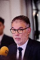 Motion De Censure Vote at The National Assembly - Paris