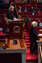 Motion De Censure Vote at The National Assembly - Paris