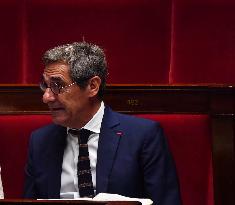 Motion De Censure Vote at The National Assembly - Paris