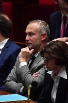 Motion De Censure Vote at The National Assembly - Paris