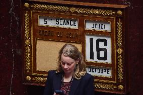 Motion De Censure Vote at The National Assembly - Paris