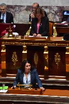 Motion De Censure Vote at The National Assembly - Paris