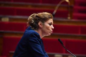 Motion De Censure Vote at The National Assembly - Paris