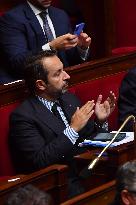 Motion De Censure Vote at The National Assembly - Paris