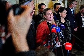 Motion De Censure Vote at The National Assembly - Paris