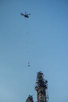 Golden Crown Reinstalled On Virgin Statue - Marseille