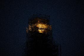 Golden Crown Reinstalled On Virgin Statue - Marseille