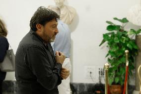 Camera ardente del giornalista dթnchiesta Andrea Purgatori