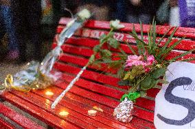 Vigil Held For Femicide Victim - Milan