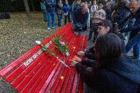 Vigil Held For Femicide Victim - Milan