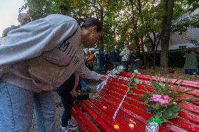 Vigil Held For Femicide Victim - Milan