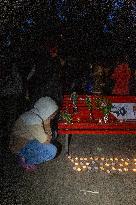 Vigil Held For Femicide Victim - Milan