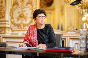 Environment Minister Monique Barbut Portrait