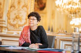 Environment Minister Monique Barbut Portrait