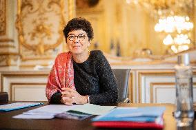 Environment Minister Monique Barbut Portrait