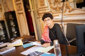 Environment Minister Monique Barbut Portrait