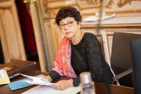 Environment Minister Monique Barbut Portrait