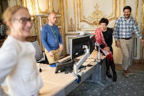 Environment Minister Monique Barbut Portrait