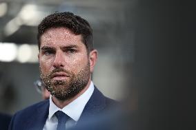 Vincent Jeanbrun on visit in Seine et Marne