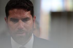 Vincent Jeanbrun on visit in Seine et Marne