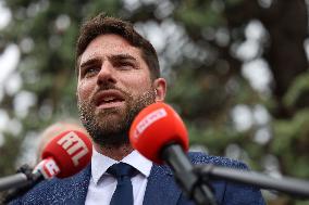 Vincent Jeanbrun on visit in Seine et Marne