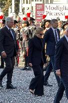 Mattarella and Meloni Attends State Funerals In Padua - Italy